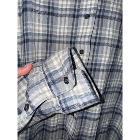 Pact fireside flannel long shirt tunic dress - Picture 4 of 7